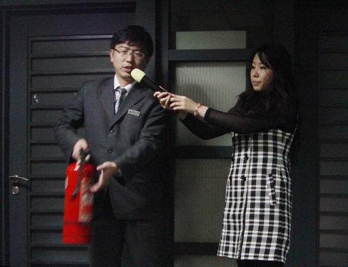 錦程集團組織全體員工安全知識培訓及逃生演練