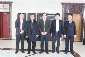 省服務業委副主任王福全一行來訪錦程集團