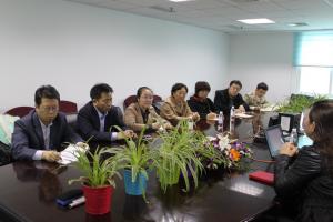 長春大學外語學院領導一行來訪錦程物流網